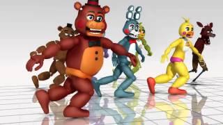 MMD FNAF My Room Disco Night