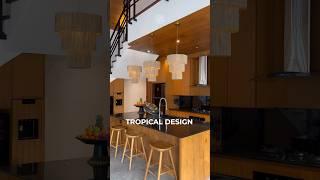 Relaxing Tropical House Design  #bali #architecture #interiordesign #shorts #luxuryhomes