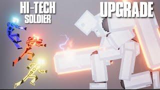 HI-TECH SOLDIERS vs Upgraded Android [People Playground 1.27 ?]