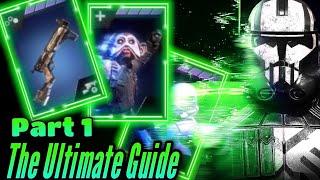 Star Wars Battlefront II (The ultimate guide) blasters, Starcards,  Hero guide,  Tips || Part one