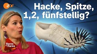 Fußball Kunst von Uecker: Mit diesem Schuh hätten wir 1972 keinen EM-Titel geholt | Bares für Rares