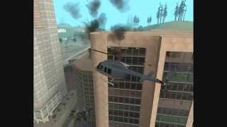 Plane crash in San Andreas