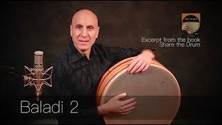 How to play Baladi Rhythm on Frame Drum by River Guerguerian from Share the Drum Book