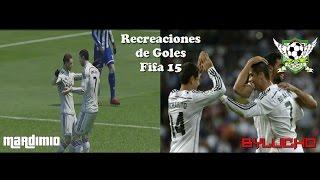 Video especial con MarDim10 Recreacion de Goles En Fifa 15!