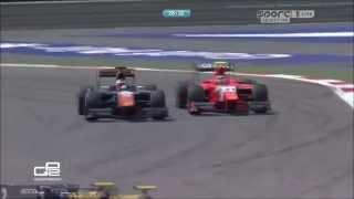 Nato vs Marciello Crash, 2015 GP2 Bahrain
