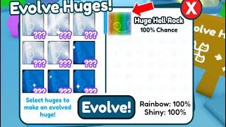 I Attempted to Make a RAINBOW SHINY Huge Hell Rock But This Happened..