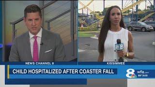 6-year-old found under Fun Spot roller coaster