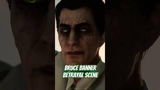 Marvel's Midnight Suns PS5 - Bruce Banner Betrayal Scene