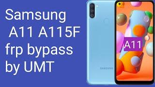 Samsung A11-A115F FRP Bypass By UMT PRO Test Point