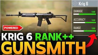 SMASH YOUR ENEMIES WITH THIS KRIG 6 BEST RANK GUNSMITH IN CALL OF DUTY MOBILE |