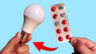 Once You Learn This, You Won't Throw Empty Pill Packs In The Trash Anymore! How To Fix LED Lamp!