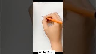 Easy drawing for kids baby panda ...#trending #artwork #viralvideo #artbymona