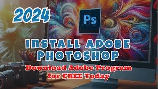 Instalar y Descargar Adobe  PHOTOSHOP 2024 - IA español Fácil y Rápido ¡Ultima Actualización! con IA