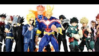 My Hero Academia Action figure collection