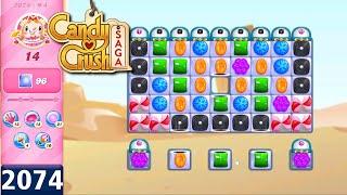 Candy Crush Saga Level-2074 [NO BOOSTER] FULL HD Game Play