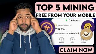 TOP 5 Crypto Mining Apps and Websites [VERIFIED] | Instant Claim and Withdrawals (2024)