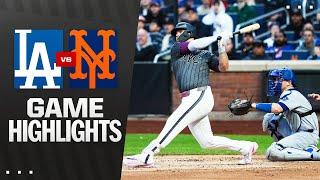 Dodgers vs. Mets Game Highlights (5/25/25) | MLB Highlights
