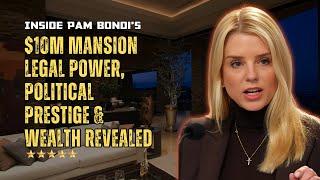 Inside Pam Bondi’s $10M Mansion | Legal Power, Political Prestige & Wealth Revealed