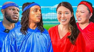 Chrisnxtdoor & Agent Play Volleyball! (w/ ExtraEmily & Nina Lin)