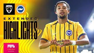 EXTENDED HIGHLIGHTS | AFC Wimbledon v Brighton | Bristol Street Motors Trophy