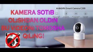 Xiaomi Smart Camera C200 Qutisidan chiqmoqda   abzor O'zbek tilda #unboxing #xiaomi #camera