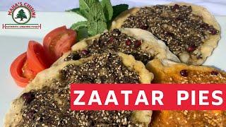 How To Make Lebanese Zaatar Pies