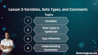 TypeScript L3 Variables, Data Types, And Comments