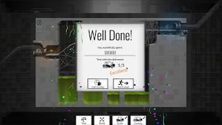 Bridge Constructor Portal, level 8