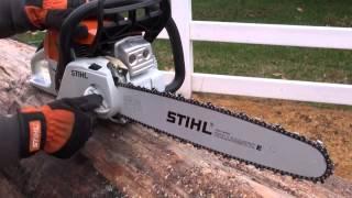 STIHL Product Feature  Quick Chain Adjuster