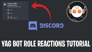 HOW TO USE YAGPDB.xyz REACTION ROLE MENU ON DISCORD! *2020*