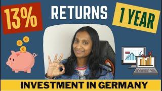 Start your Investment in Germany and get 13 % returns in ETF Savings plan