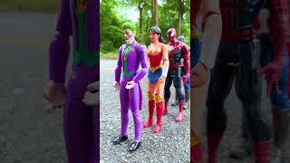 Super Heroes DOMINO EFFECT THE AMAZING Pt 20 #marvel #spiderman