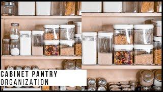 PANTRY/CABINET ORGANIZATION TOUR | Tips For A Small Apartment