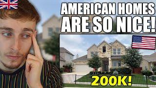 Brit Reacts to A $200K American House Tour in Austin Texas!