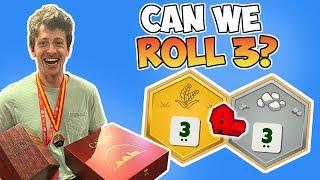 Pro Ranked Catan Game - CAN WE ROLL 3? (WILD FINISH)