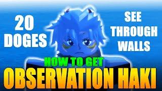 HOW TO GET OBSERVATION HAKI IN GRAND PIECE ONLINE GPO