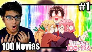 EL CHICO QUE TENDRA 100 NOVIAS | LAS 100 NOVIAS ANIME Cap 1 REACCIÓN