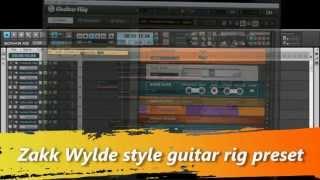 Guitar Rig 5 Presets - Zakk Wylde