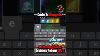 *ALL WORKING CODES* In Anime Reborn *NEW* Update 2! #roblox #animereborn #animevanguards