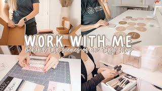 WORK WITH ME | Behind The Scenes of an Etsy Shop