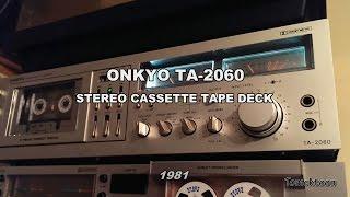 ONKYO TA-2060 3Head DD Tape Deck teardown / inside (1981-82)