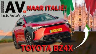 Duurtest Toyota BZ4X | 3500km en naar Milaan