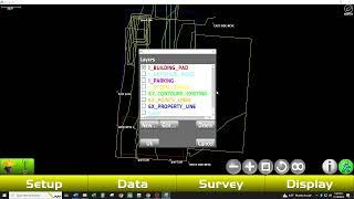 Topcon Pocket 3D - How to Select and Unselect Layers
