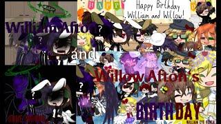 William Afton and Willow Afton‘s birthday| William eye-reveal| FNAF| Afton family| My AU