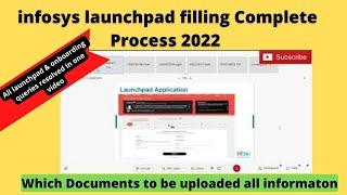 Complete Onboarding Process of Infosys | Infosys launchpad filling seesion September Batch