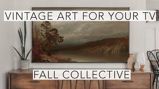 Vintage Fall Art Slideshow | Turn Your TV Into Art | 1Hr 4k HD Autumn Paintings