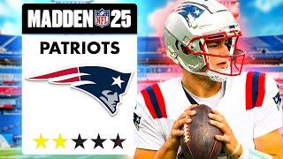 I Restarted the New England Patriots Dynasty in Madden 25 Franchise