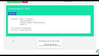 Using LINQ Me Up to convert SQL into LINQ code