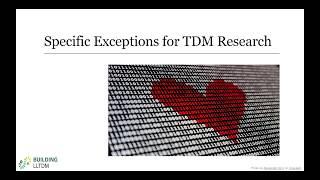 Building LLTDM: International Copyright Video 9