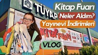 Tüyap Kitap Fuarı | Kitap ve Manga Alışverişi | Vlog | Yayınevi İndirimleri | Neler Aldım? ️